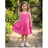 GX582: Girls Pink Dress (1.5-12 Years)